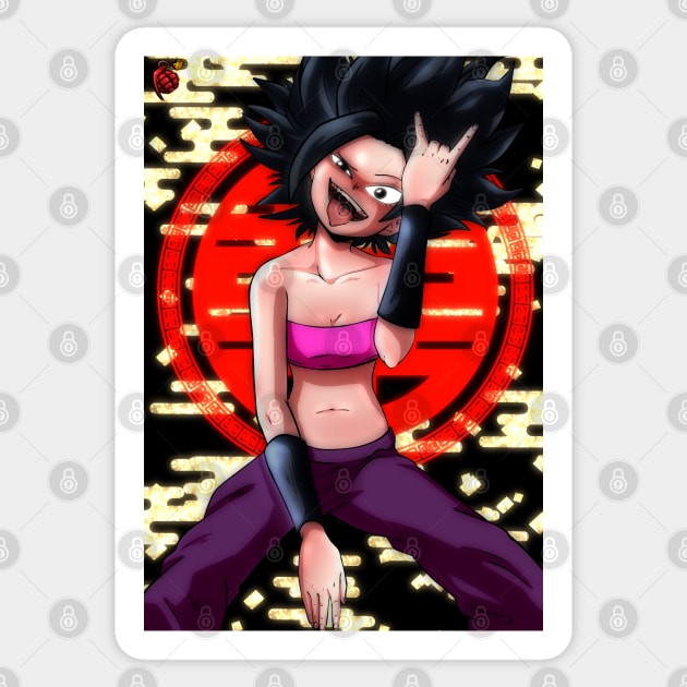 Queen Caulifla Sticker by Ragnariley